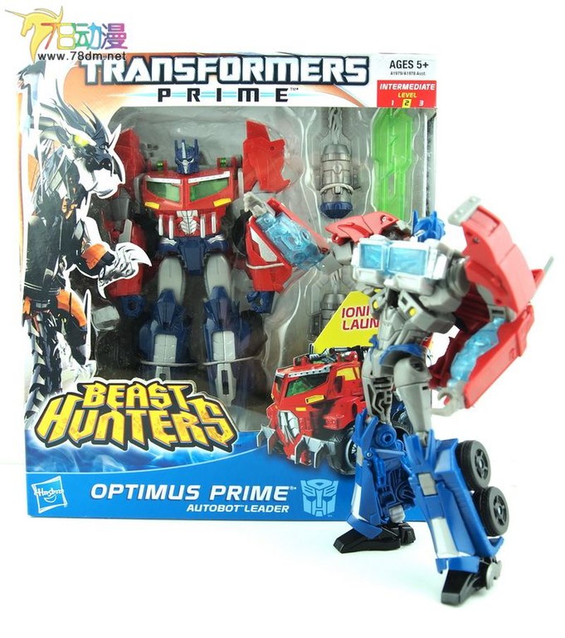 Transformers prime beast hunters voyager sale class optimus prime